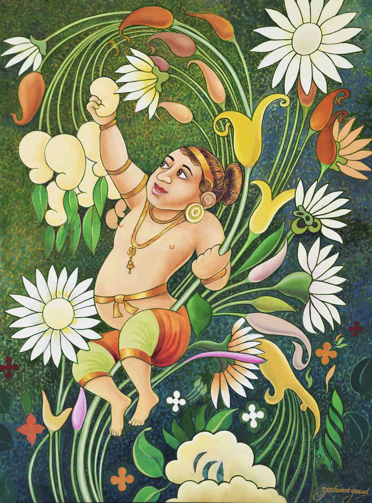 Yaksha (A Nature Spirit) | Ajanta Cave 1